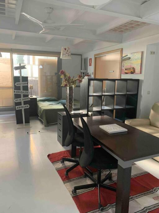 Studio-Loft Con Terraza Madrid Exteriör bild
